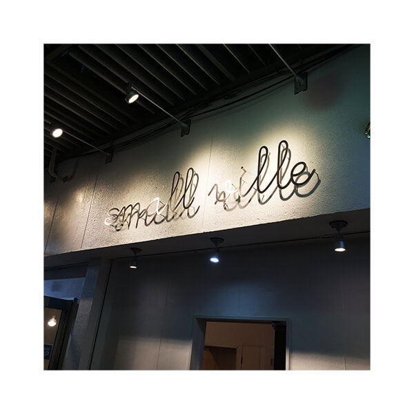 【small ville様】内装看板